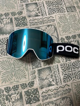 Gafas de esquí POC azules y blancas Nuevas!