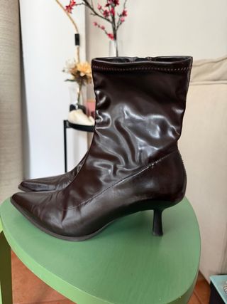 Botines Stradivarius marrones