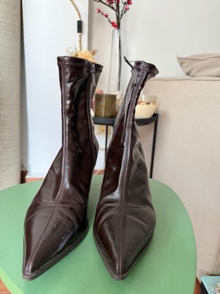 Botines Stradivarius marrones