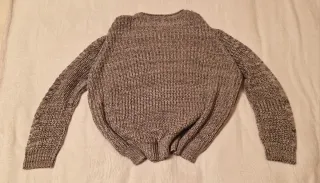 Jersey Pull&Bear gris mujer Talla M