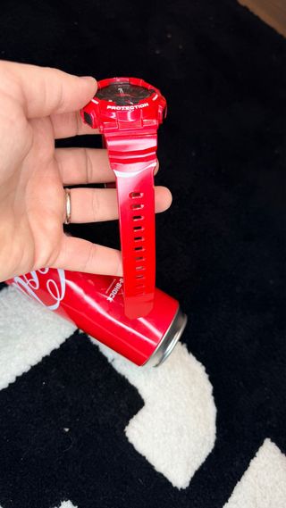 Casio G-Shock x Coca-Cola Edición Limitada Roja