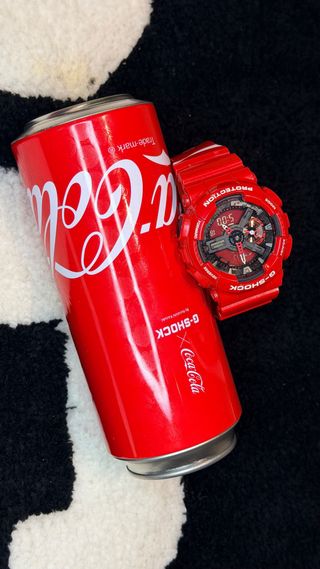 Casio G-Shock x Coca-Cola Edición Limitada Roja