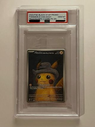 Pokemon Van Gogh Pikachu Promo GEM MT 10