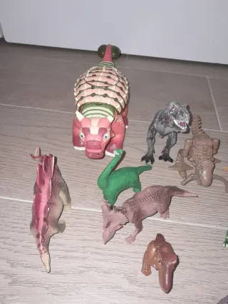 Colección 18 figuras dinosaurios