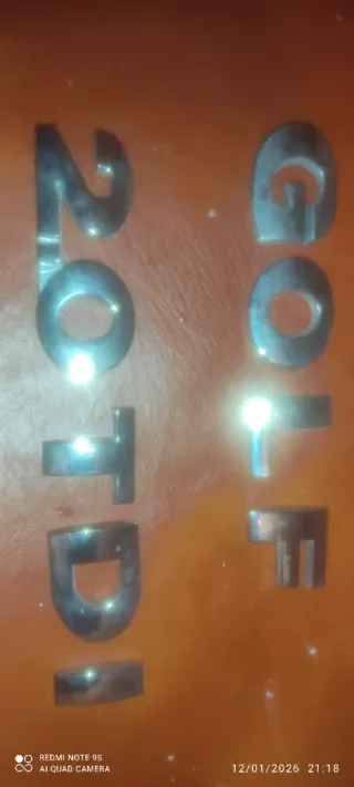 Insignia Coche GOLF TDI 2.0