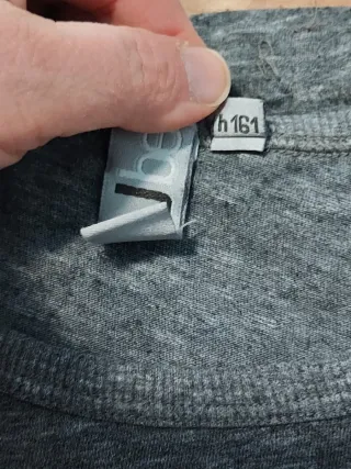 Felpa grigia con stampa Music Gives jbe tg. 13-14a