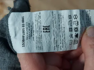 Felpa grigia con stampa Music Gives jbe tg. 13-14a