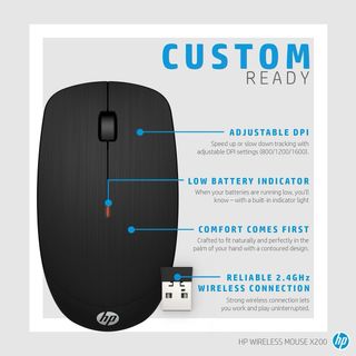 HP X200 - Ratón Inalámbrico