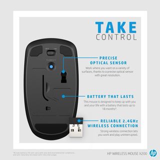 HP X200 - Ratón Inalámbrico
