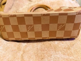 Bolso Pierre Cardin Cuadros Beige/Marrón