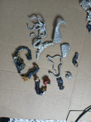 Figuras Metal Warhammer Caos Engendros