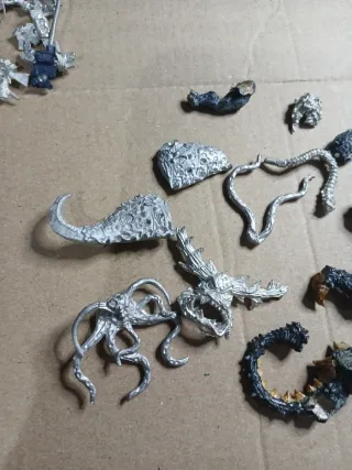 Figuras Metal Warhammer Caos Engendros