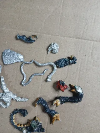 Figuras Metal Warhammer Caos Engendros