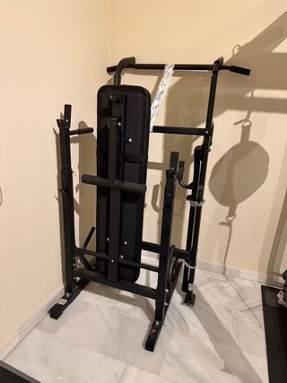 Banco de pesas (barra opcional)