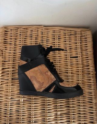 Stivaletti con tacco interno Alviero Martini