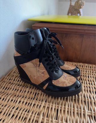 Stivaletti con tacco interno Alviero Martini