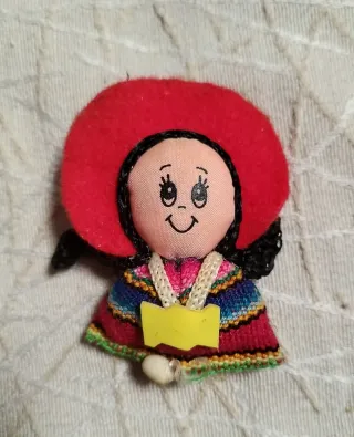 Imán Muñeca Folclórica