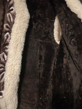 Chaleco Piel Cordero Laurence Heller Marrón