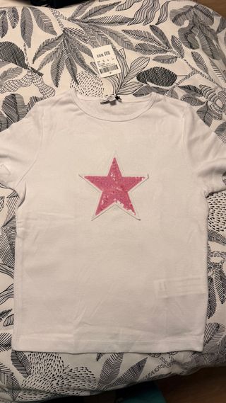 Blusa Subdued XS con estampado floral