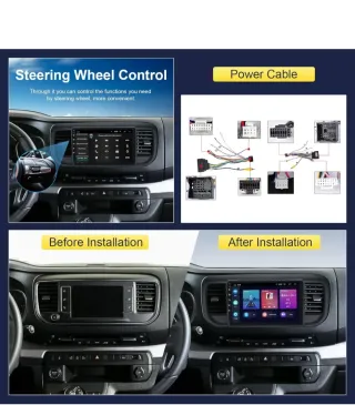 Pantalla Carplay para Peugeot/Toyota Citroën nuevo