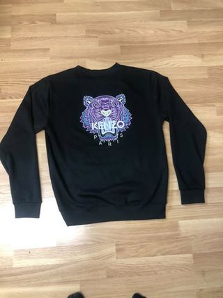 Sudadera Kenzo Paris Negra Talla M Original