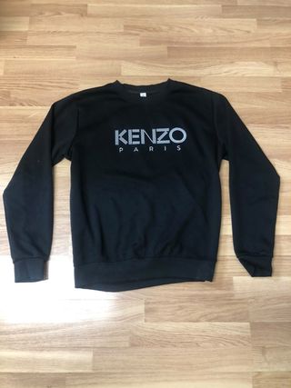 Sudadera Kenzo Paris Negra Talla M Original
