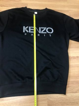 Sudadera Kenzo Paris Negra Talla M Original