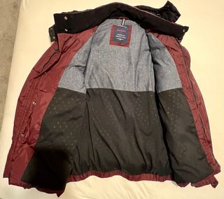 Abrigo Granate Hombre Salsa