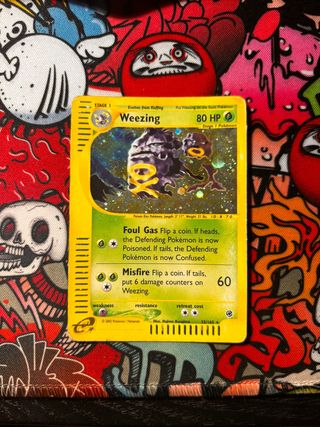 Weezing EX 32 Pokémon Card