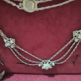 Aderezo Fallera Plata Completo