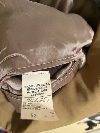 Americana de caballero.