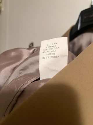 Americana de caballero.