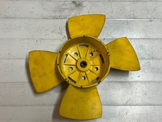 Ventilador Coche Clásico.Amarillo