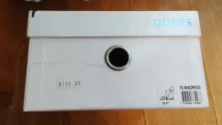 Sandali Guess neri donna tacco alto