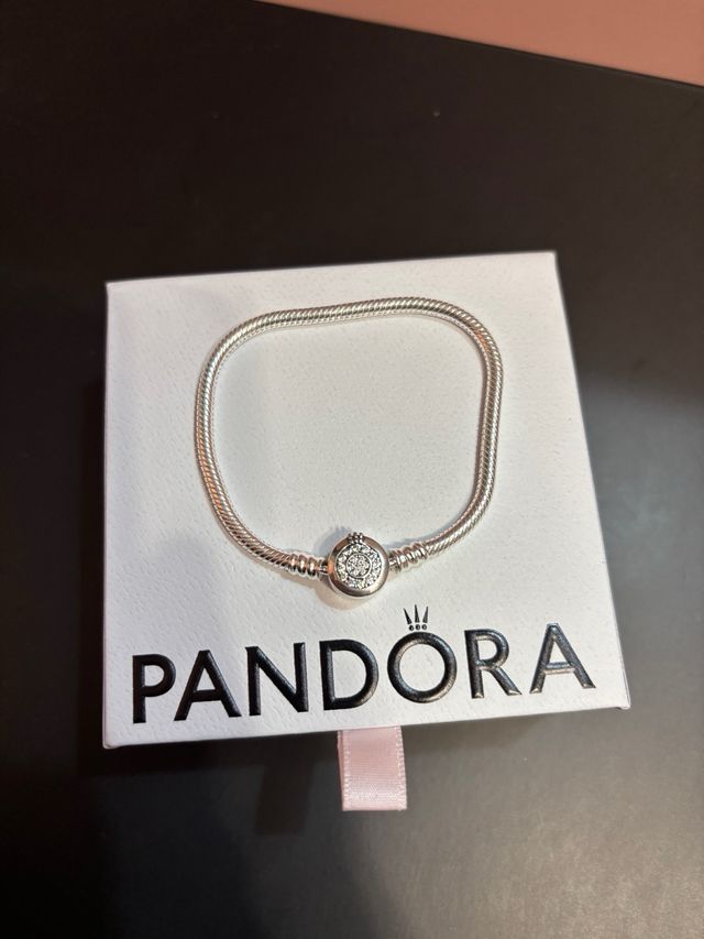 Pulsera Pandora Plata 18cm con Caja