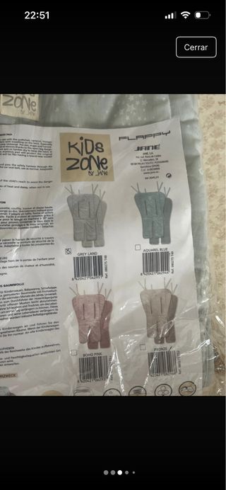 Colchoneta universal para silla de bebé