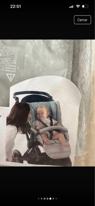 Colchoneta universal para silla de bebé