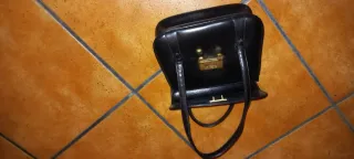 Bolso vintage negro mujer