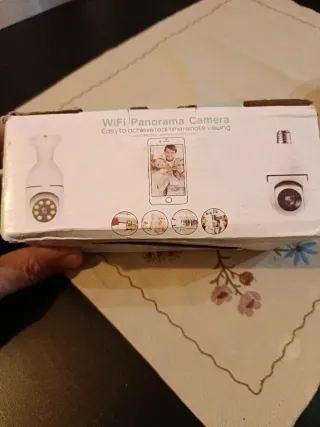 Cámara de Seguridad Tipo Bombilla