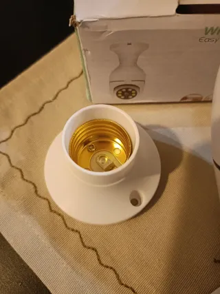 Cámara de Seguridad Tipo Bombilla