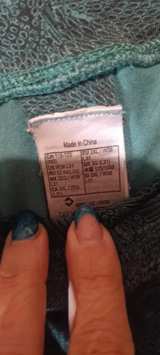 Leggings sportivi verdi