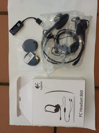 Auricolare Logitech PC Headset 860 con micro