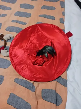 Sombrero de Bruja Rojo