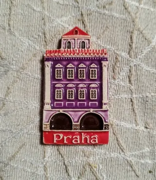 Imán de casa Praha