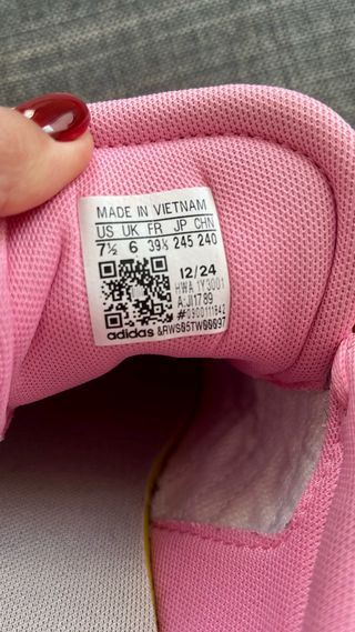 Scarpe Adidas Bold Rosa e Blu 39 1/3