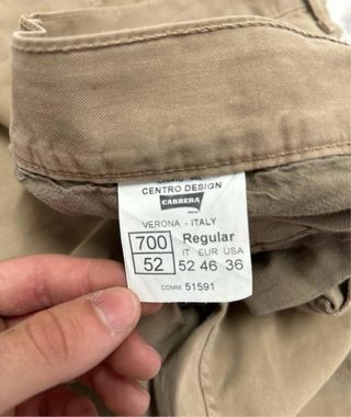 Pantaloni CANDIANO marroni uomo