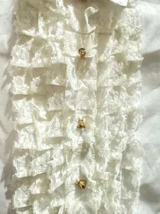 Camisa Fallero Niño Blanca