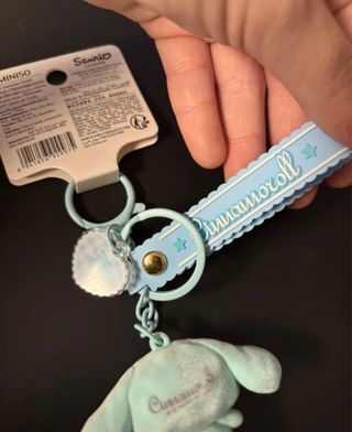 Portachiavi Cinnamoroll Sanrio Miniso