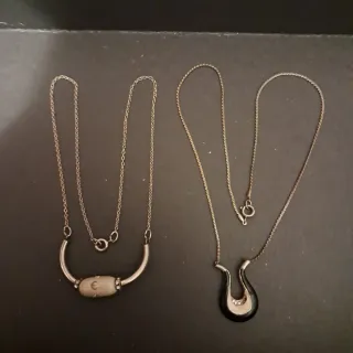 Set 2 collane girocollo anni 70