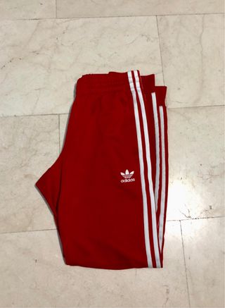 Pantalón chándal Adidas Rojo